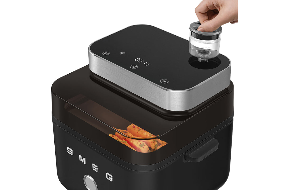 Smeg 7.3L Air Fryer | AFC01BLMUK | Matte Black-9