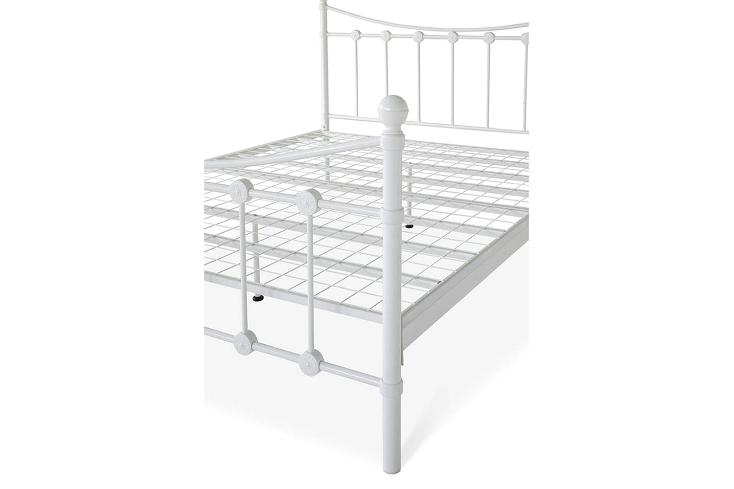 Diane Bed Frame | Single | 3ft | White-5