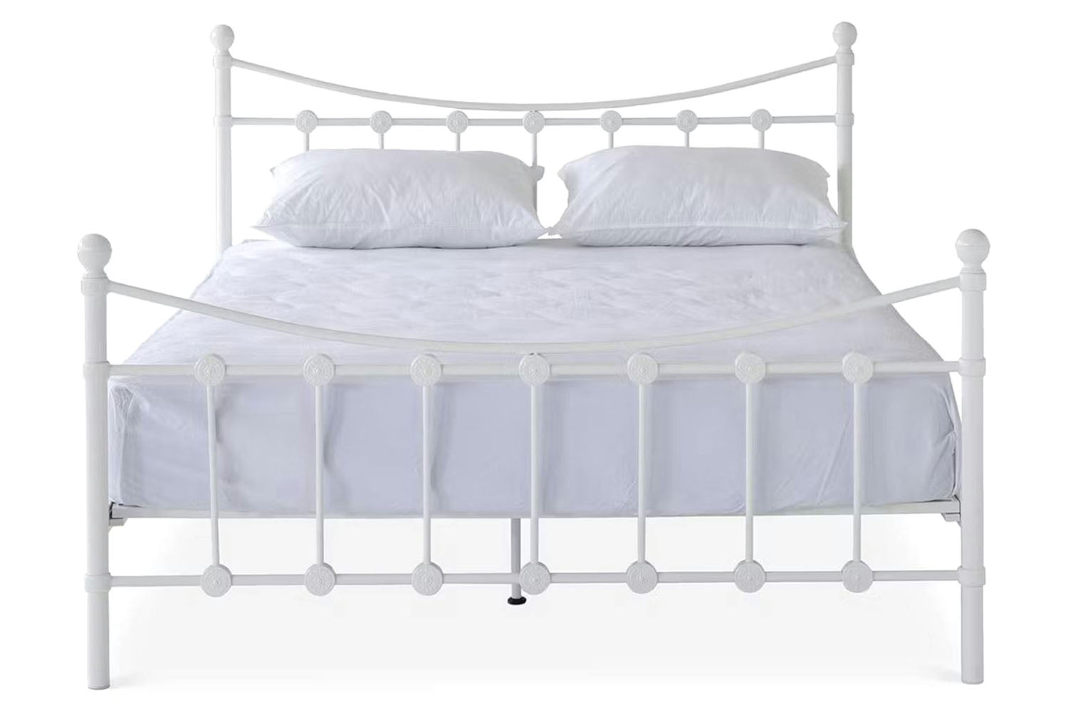 Diane Bed Frame | Small Double | 4ft | White-2