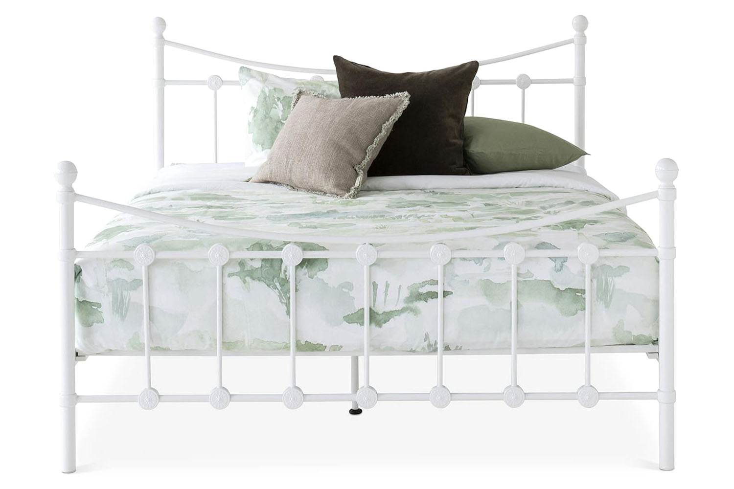 Diane Bed Frame | Small Double | 4ft | White-7
