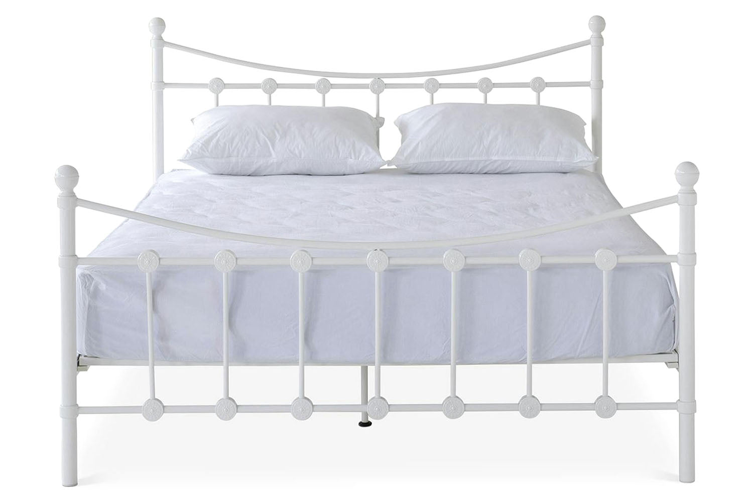 Diane Bed Frame | King | 5ft | White-2