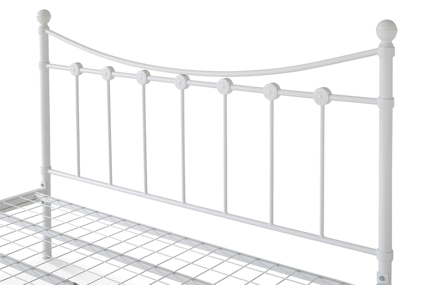 Diane Bed Frame | King | 5ft | White-5