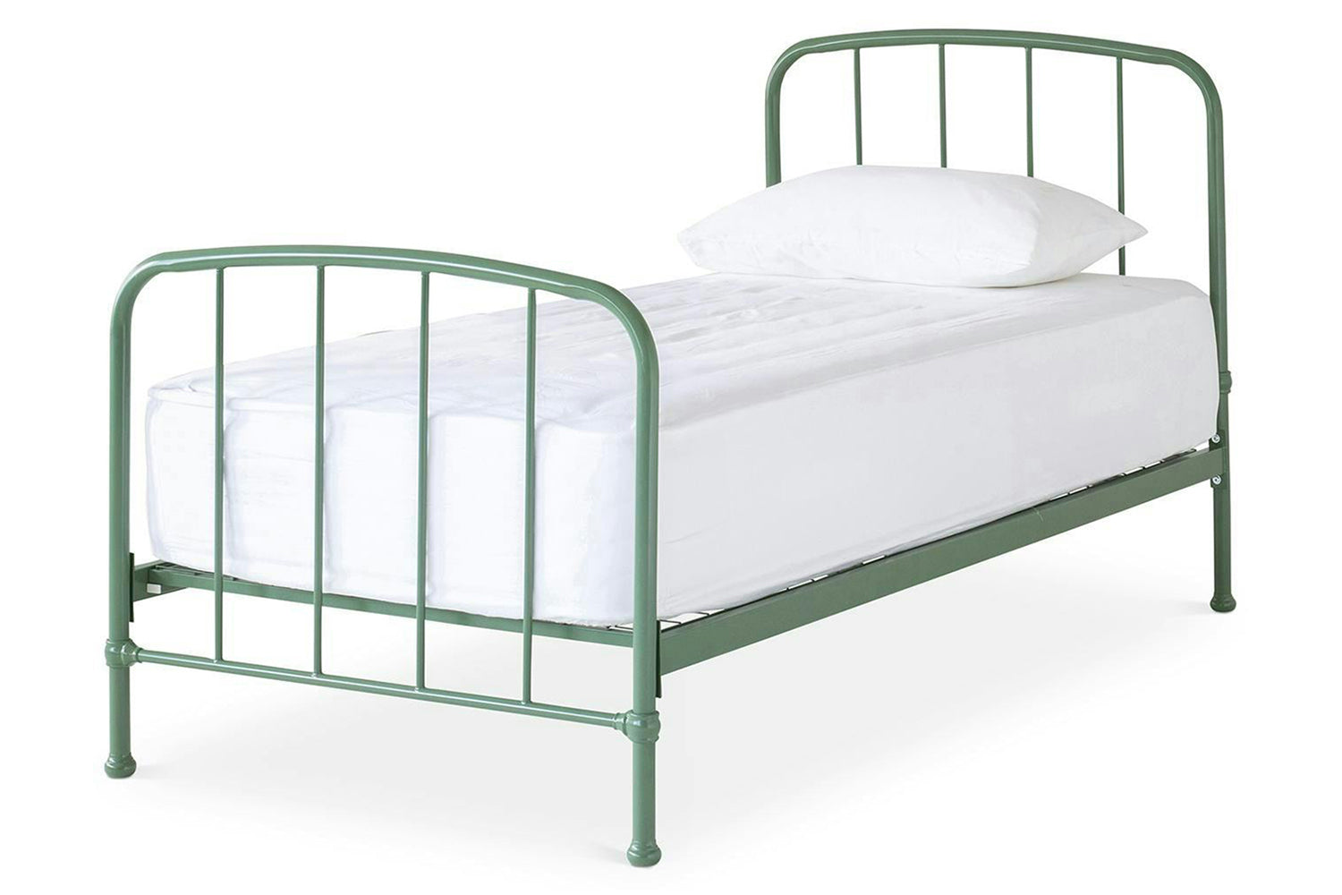 Dillon Bed Frame | Single | 3ft | Green-4