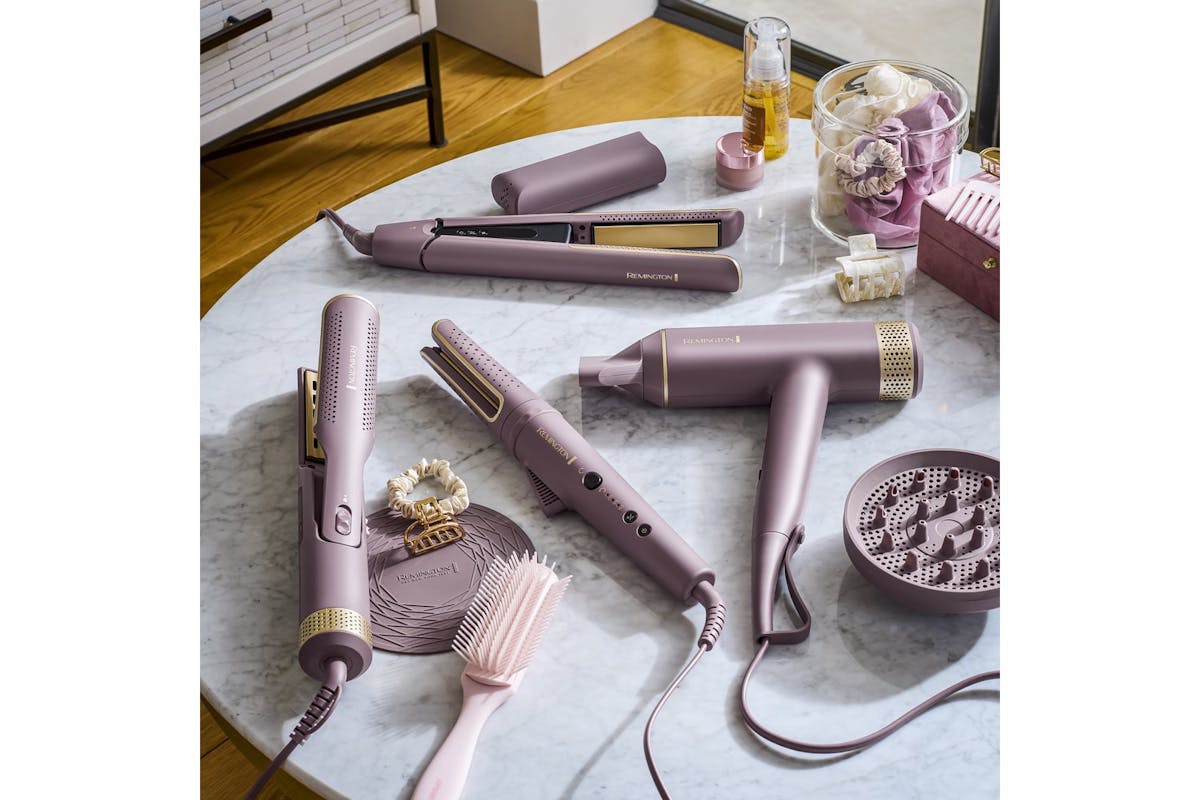 Remington Airvive 2-in-1 Hair Styler | AS8930 | Mauve/Gold-19