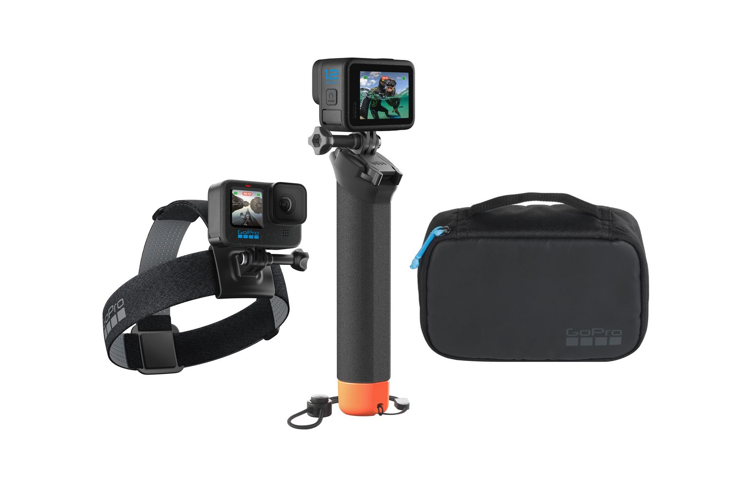 Go Pro Adventure Kit 30 | Camera Accessory Kit | Multi-Mount | Compact Case