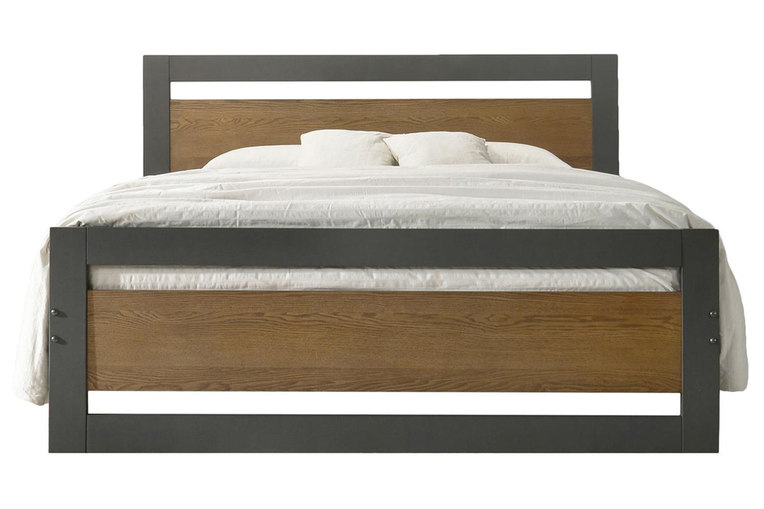 Alexis Bed Frame | Double | 4ft6 | Ash/Charcoal-2
