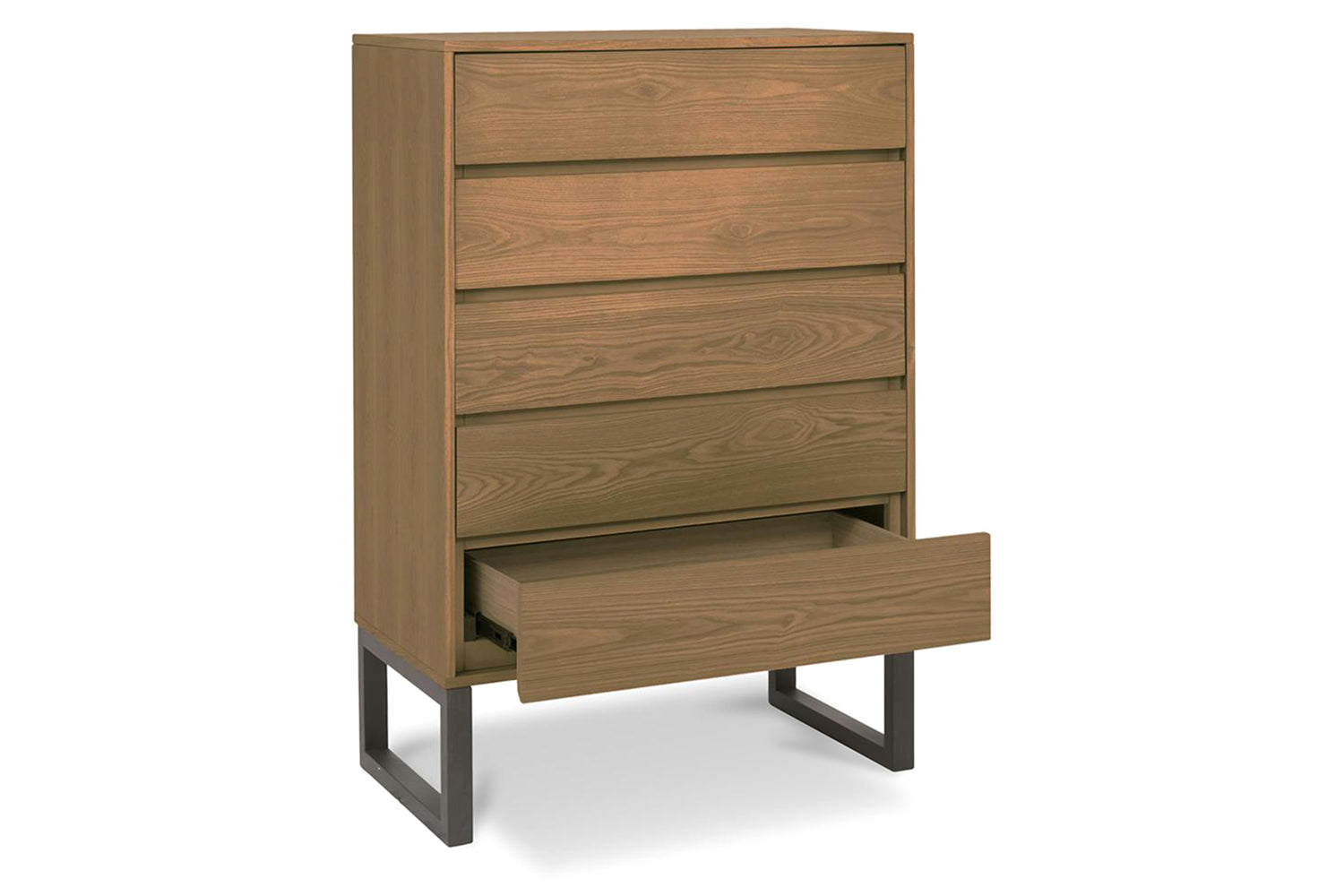 Alexis Chest Of Drawer | 5 Drawer | Ash/Charcoal-4