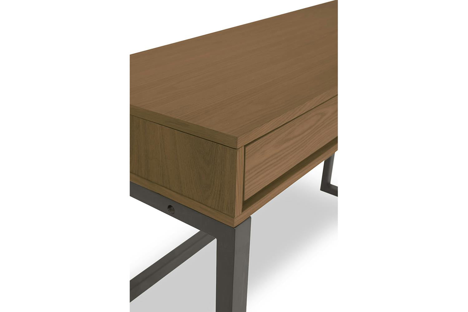 Alexis Desk | 2 Drawer | Ash/Charcoal-6