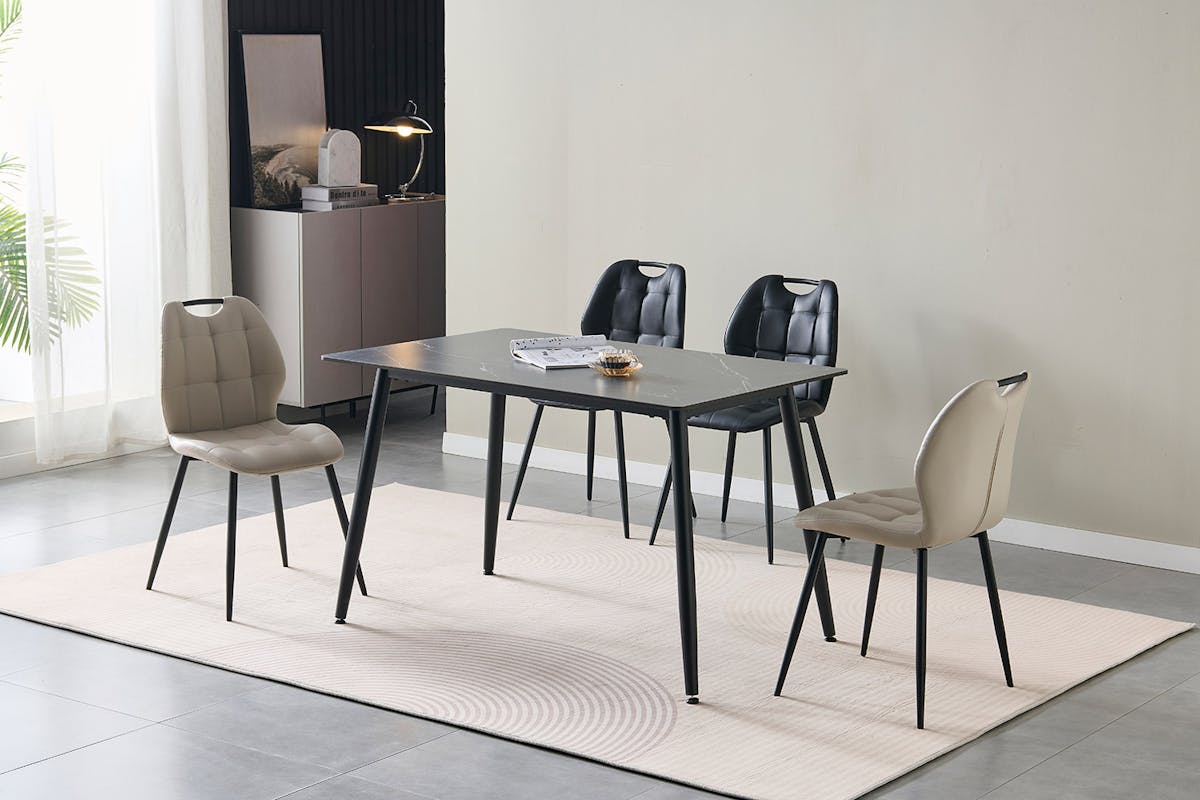 Shelby Dining Chair | Black-2