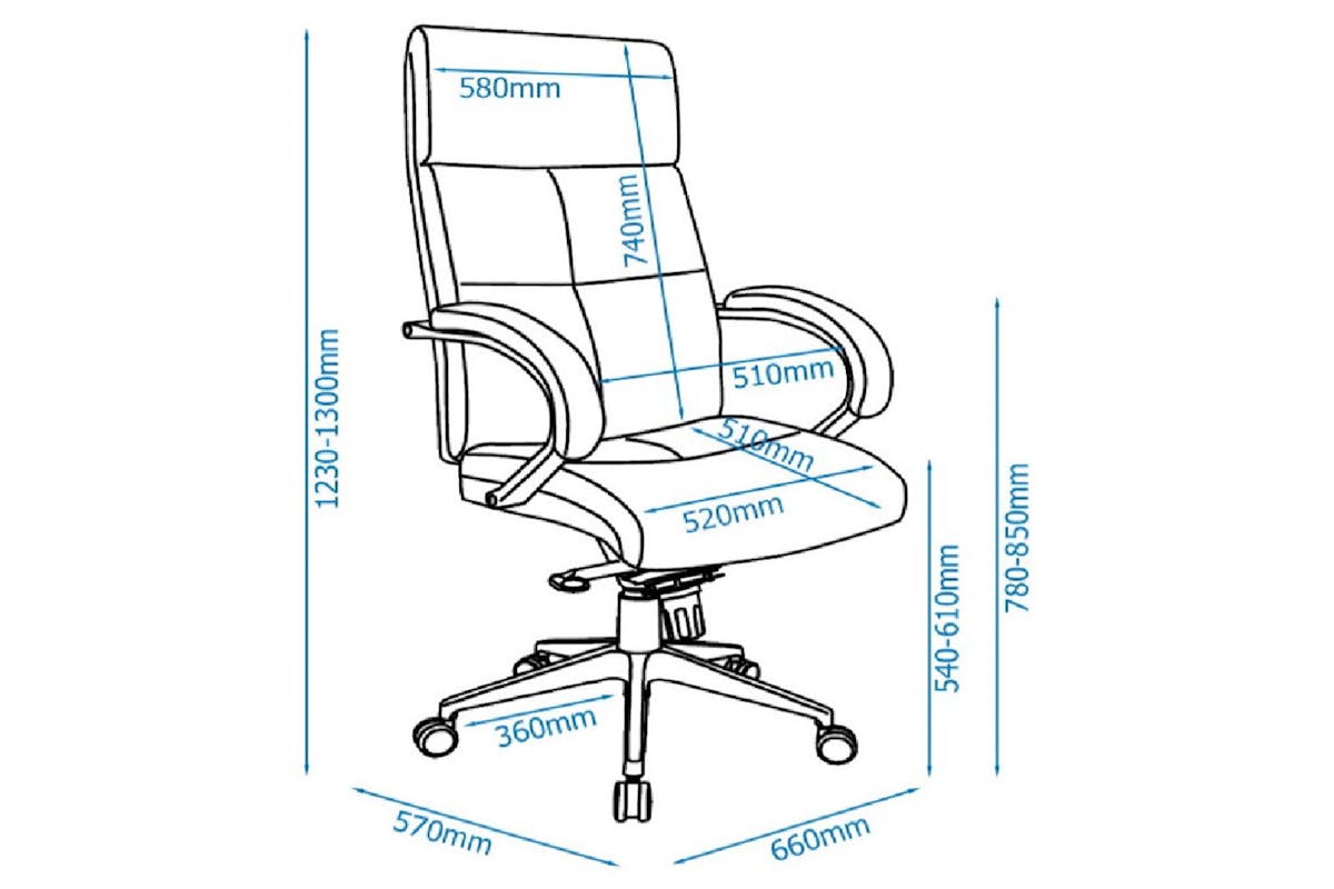 Dorel Bedford Chair | Grey-6