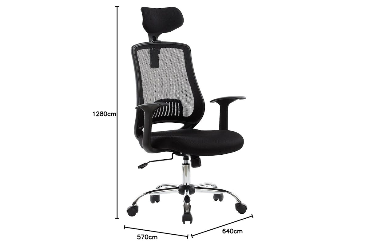 Dorel Alphason Florida Home Office Chair | Black-5