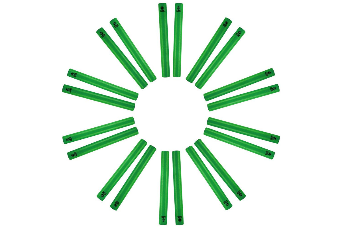 A-star Claves - Green - 10 Pairs