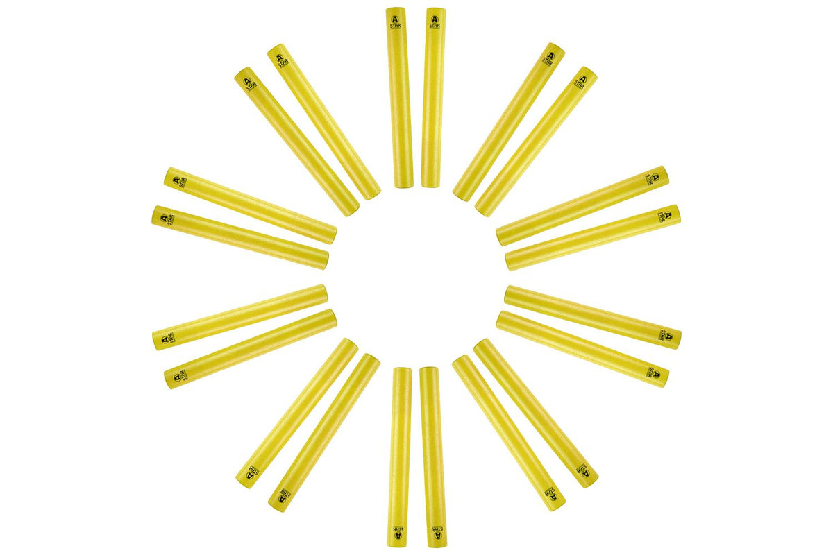 A-star Claves - Yellow - 10 Pairs