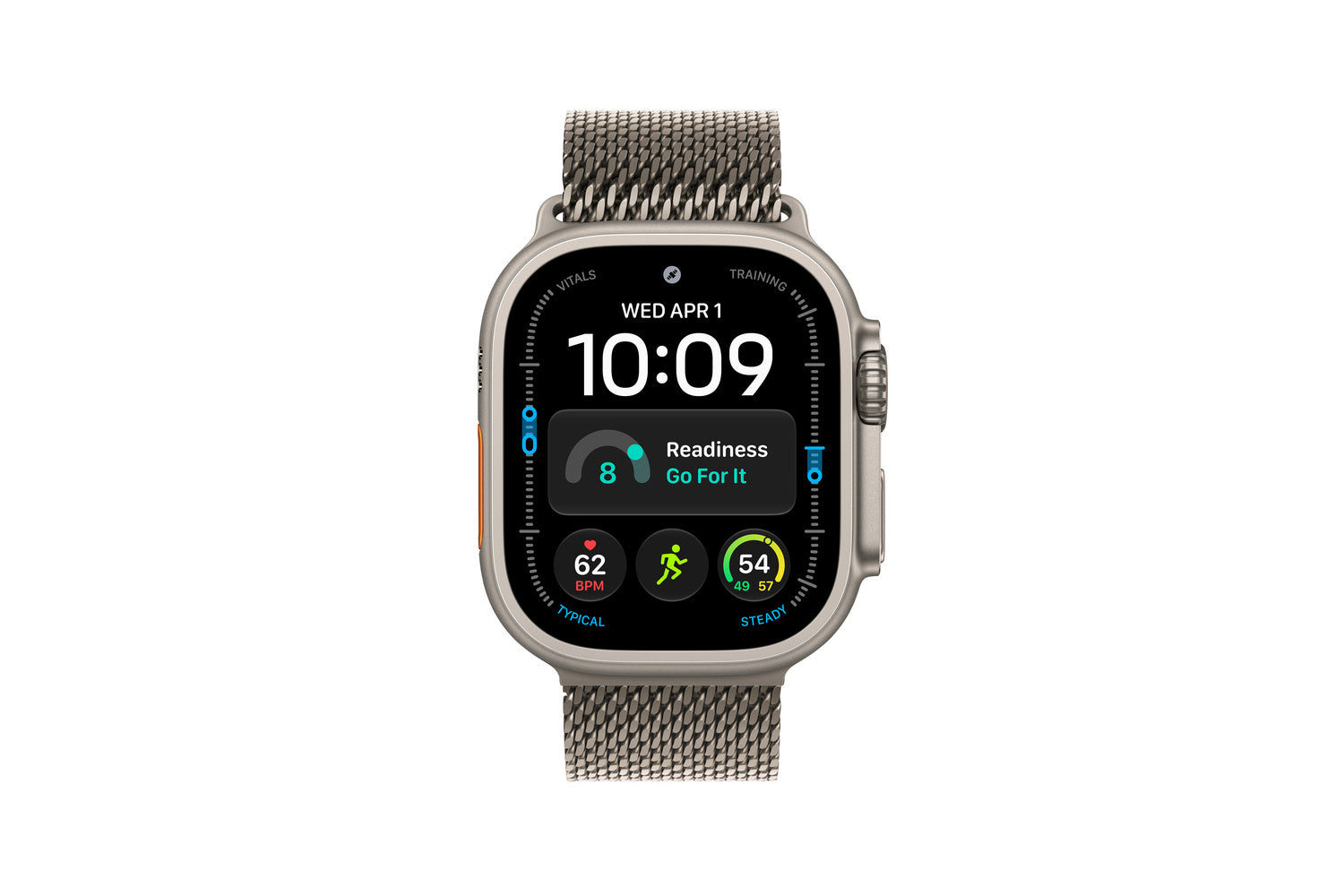 Apple Watch Ultra 4 | GPS + Cellular | 49mm | Natural Titanium | Sand Trail Loop | M/L-2