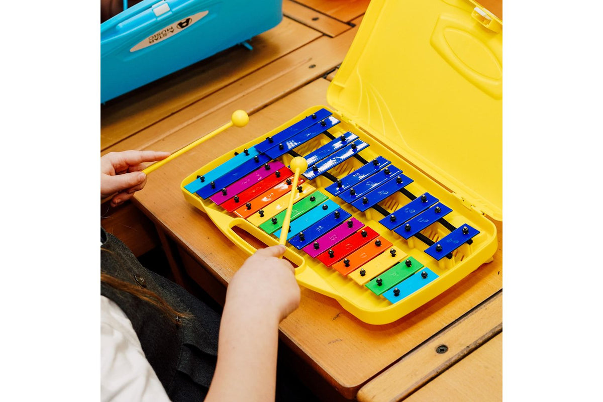 A-star 25 Note Chromatic Glockenspiel - Rainbow-6