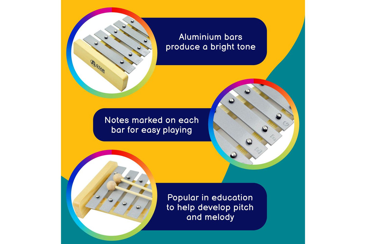 A-star 13 Note Glockenspiel-2
