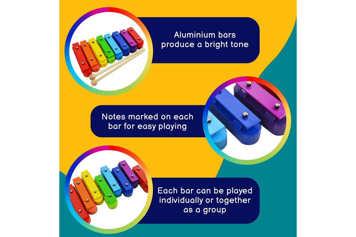 A-star Rainbow Chime Bar Set-3