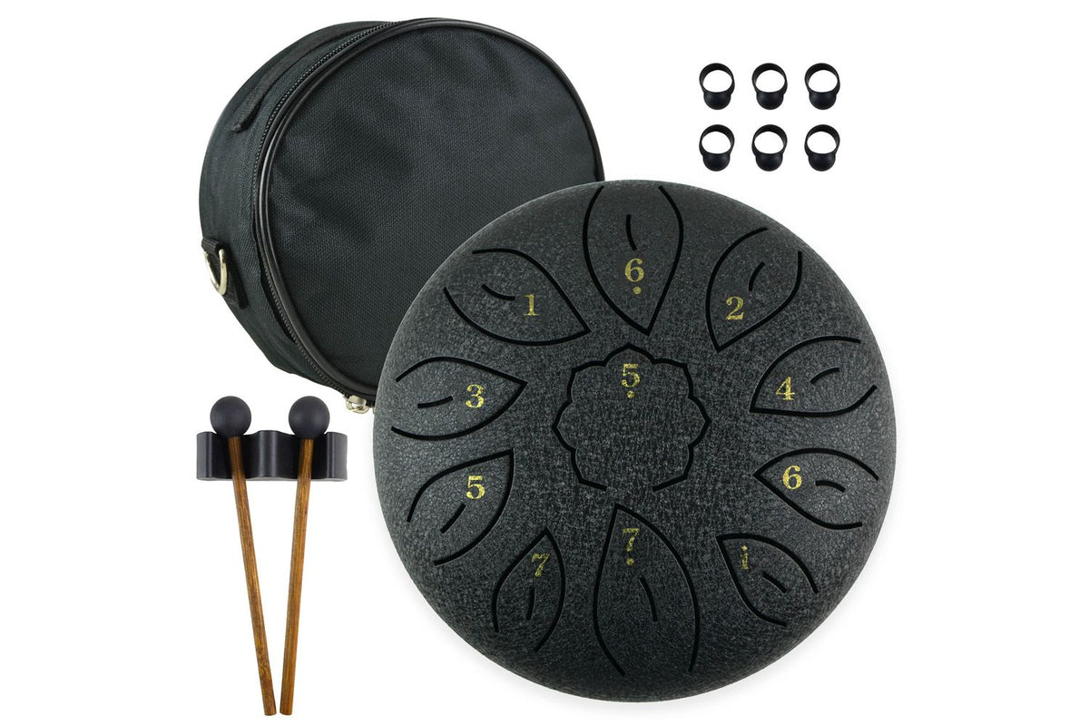 A-star 6 Inch Tongue Drum - Black