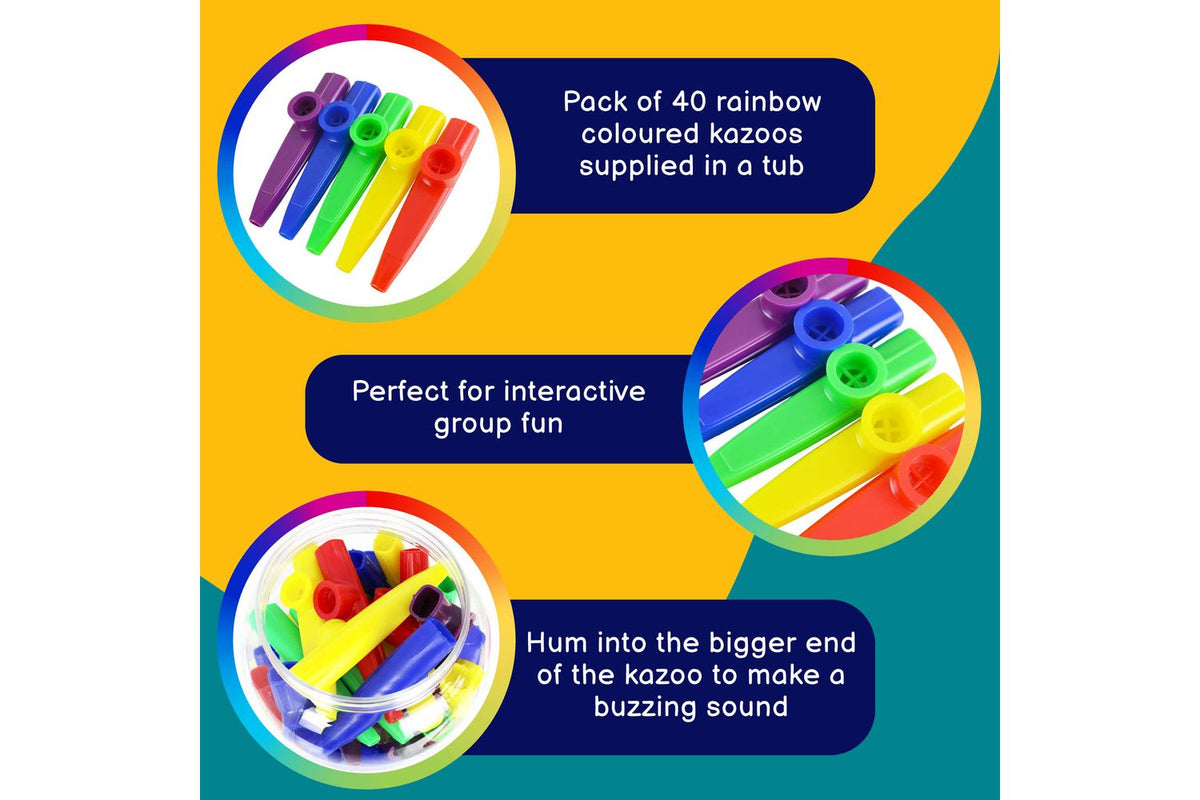 A-star Kazoos - Pack Of 40-2