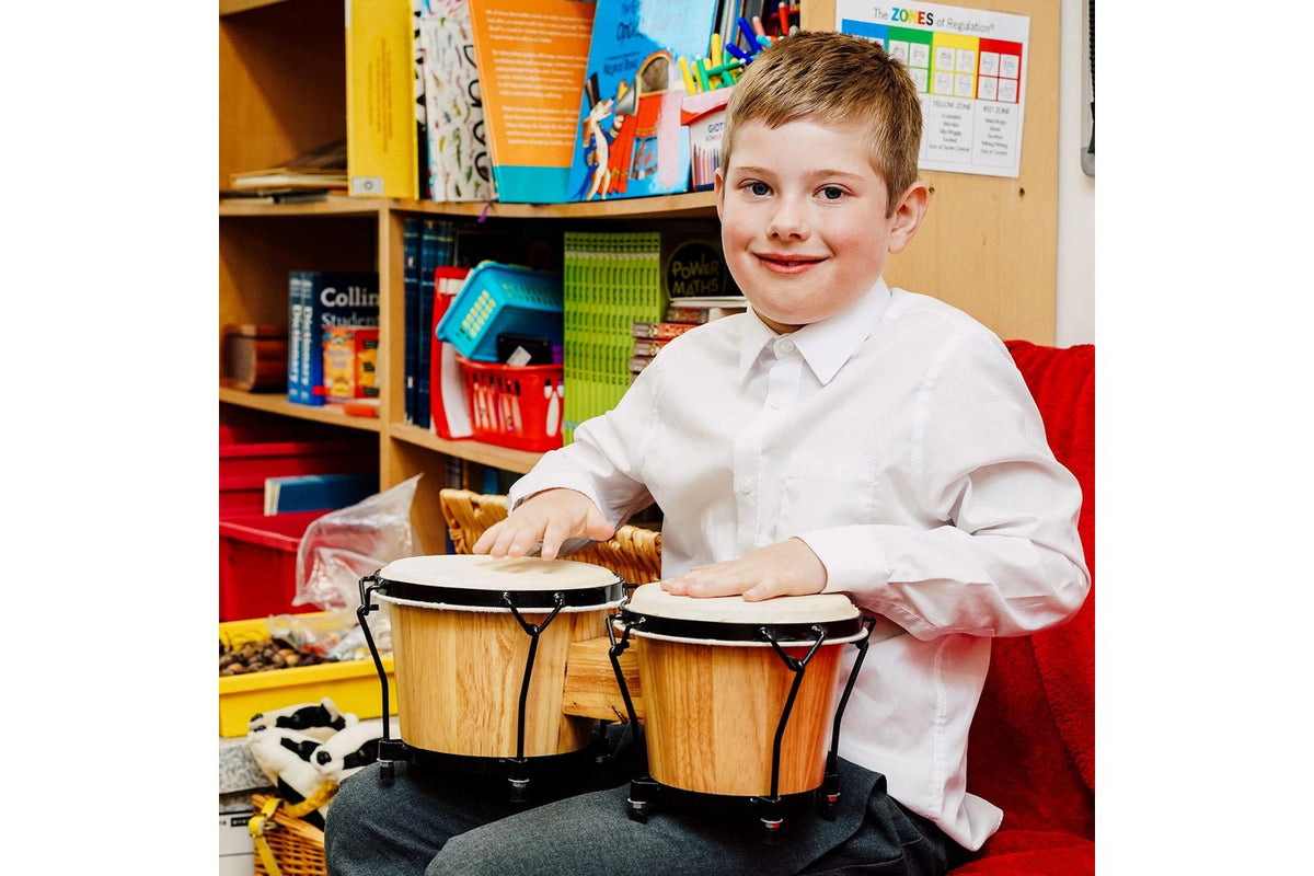 A-star Bongos 7 Inch And 8 Inch Bongo Drums-4