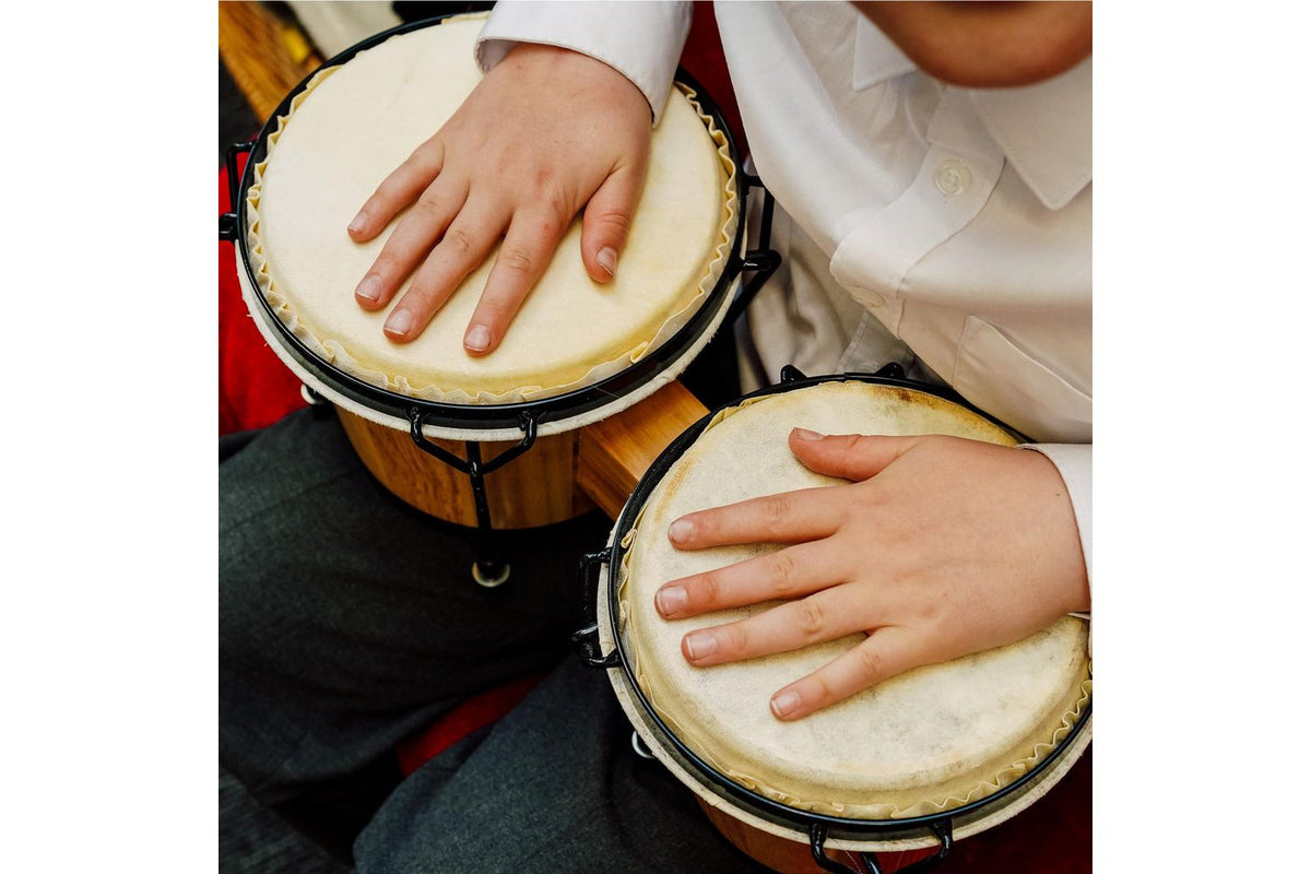 A-star Bongos 7 Inch And 8 Inch Bongo Drums-5