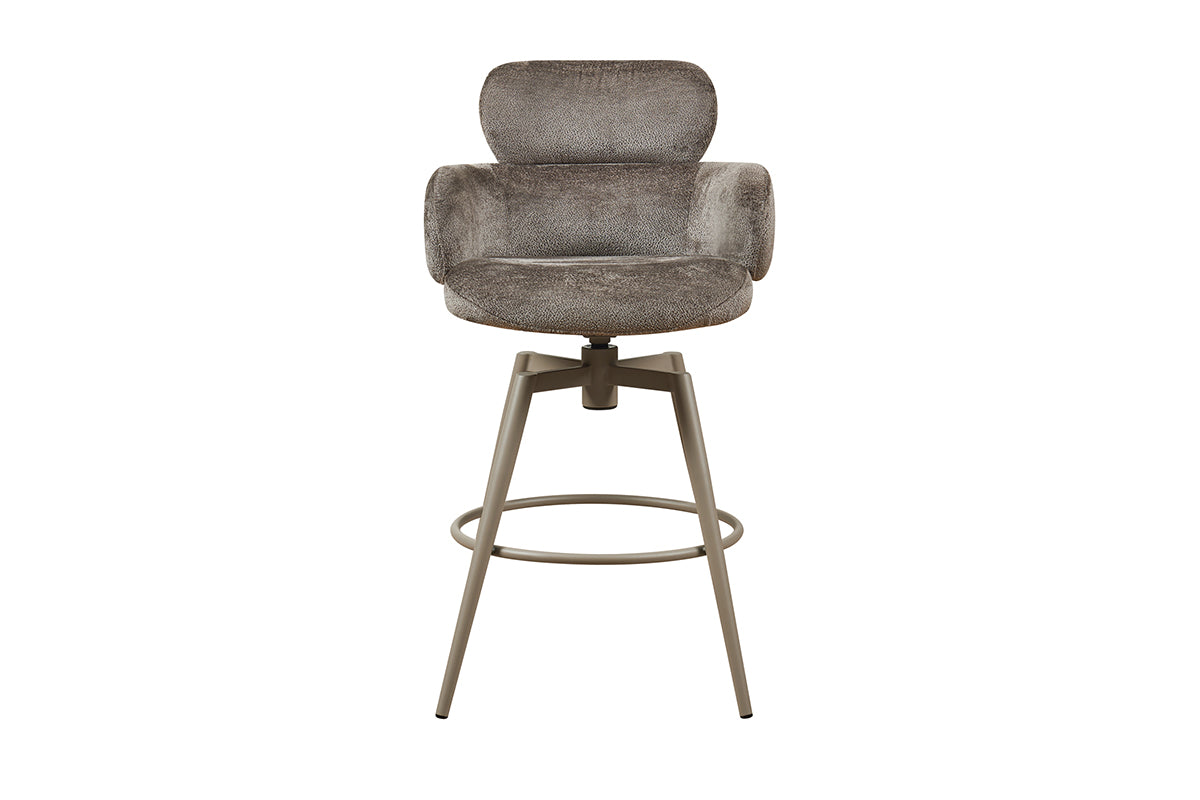 Vera Counter Stool | Swivel | Mocha