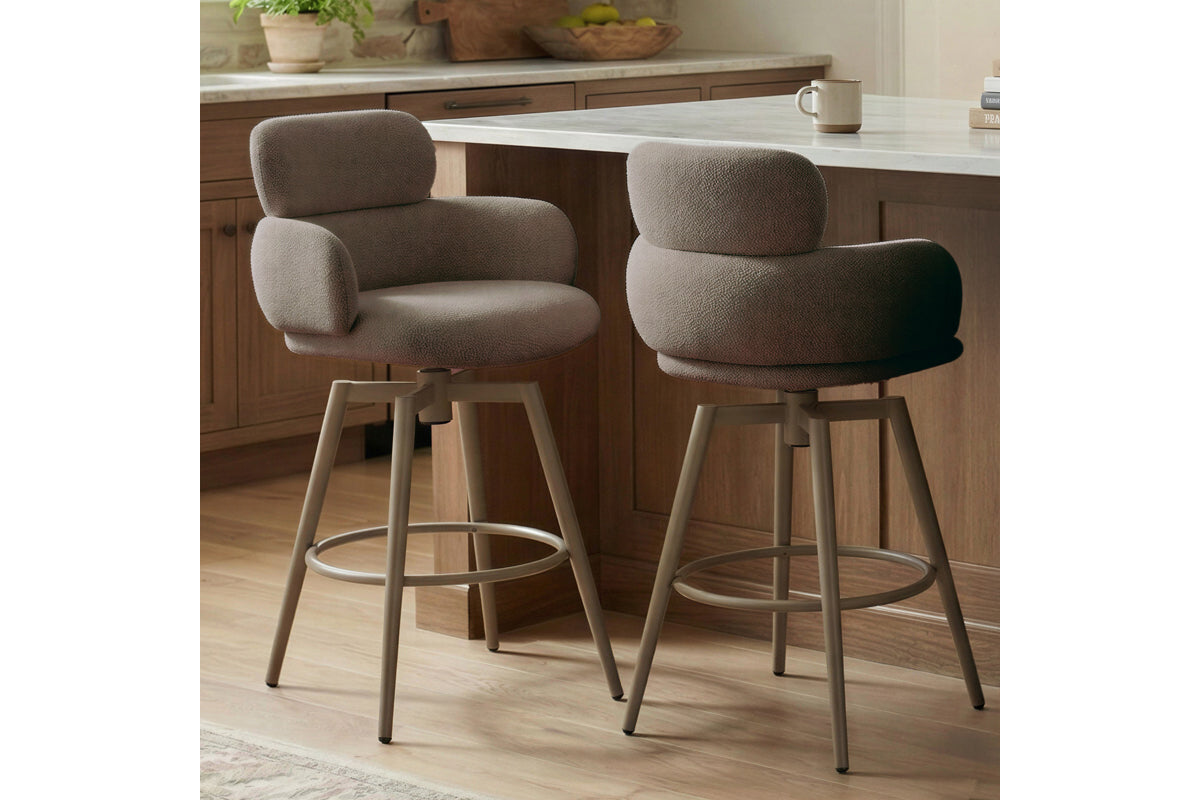 Vera Counter Stool | Swivel | Mocha-8