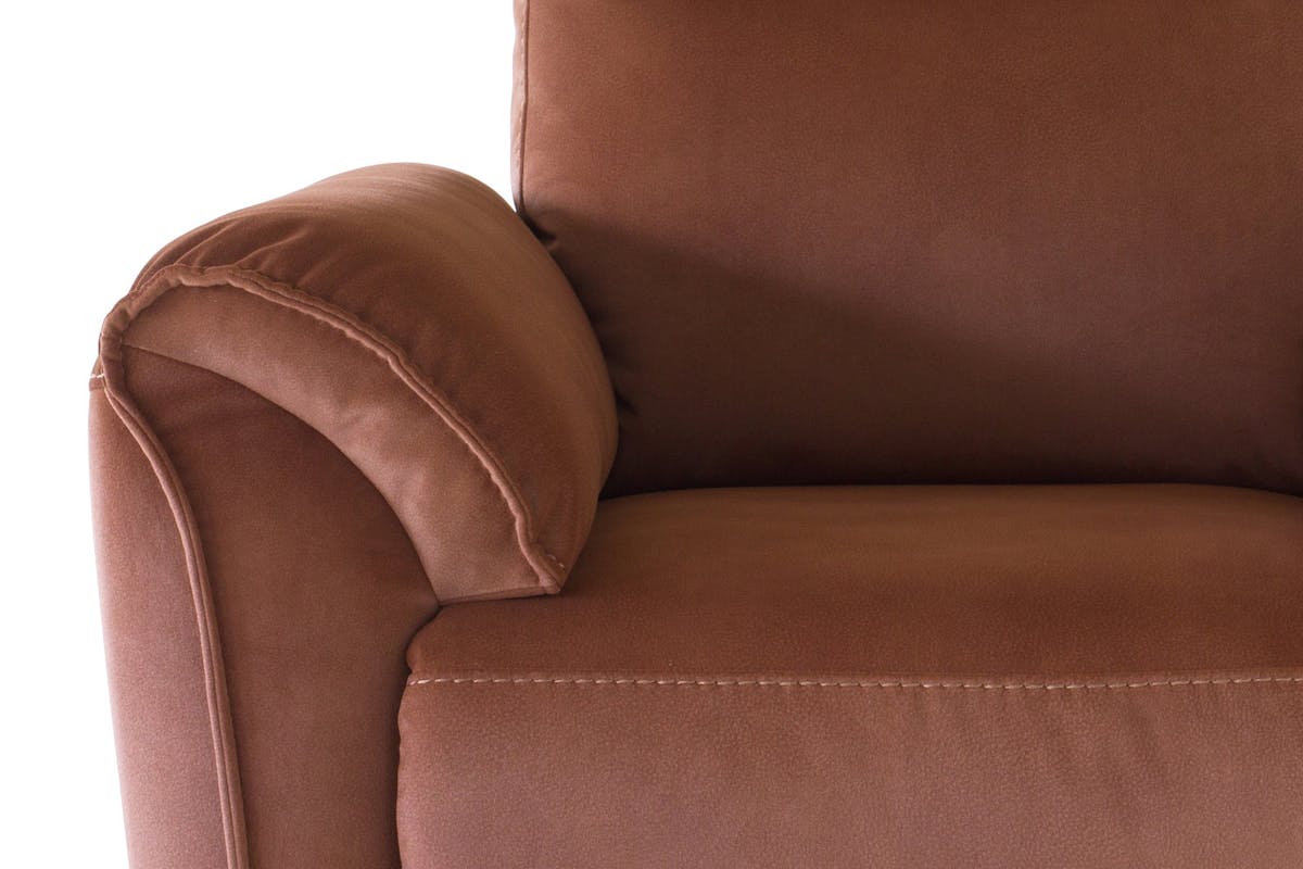 Arbour Armchair | Power Recliner | Fabric | Rust-8