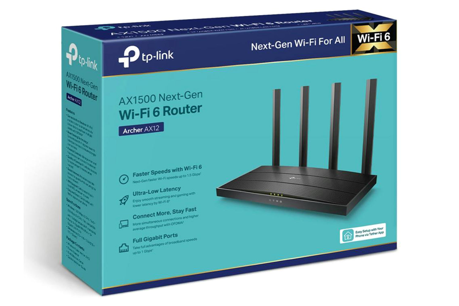 TP-Link AX1500 Dual Band Gigabit Wi-Fi 6 Router-6