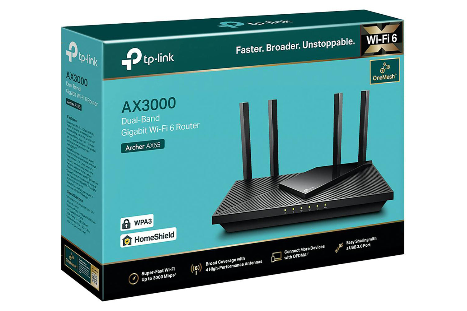 TP-Link AX3000 Dual Band Gigabit Wi-Fi 6 Router-6
