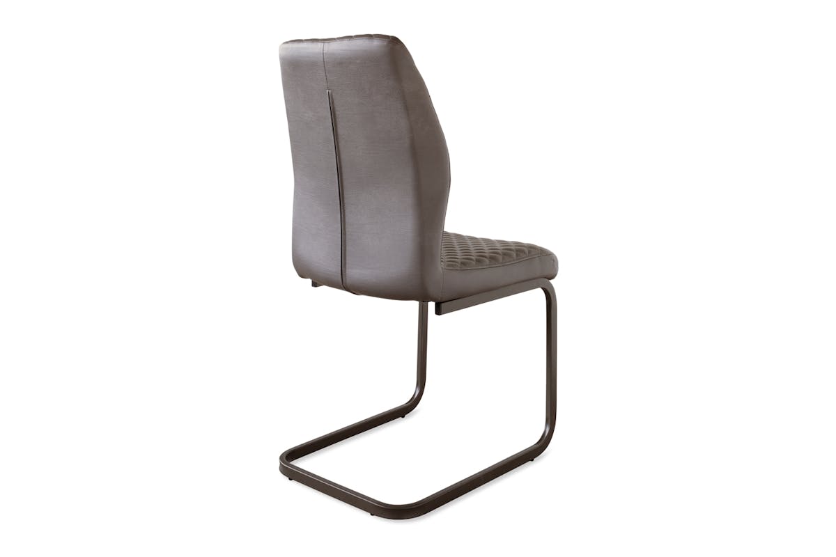 Ark Dining Chair | Leather | Brown-7