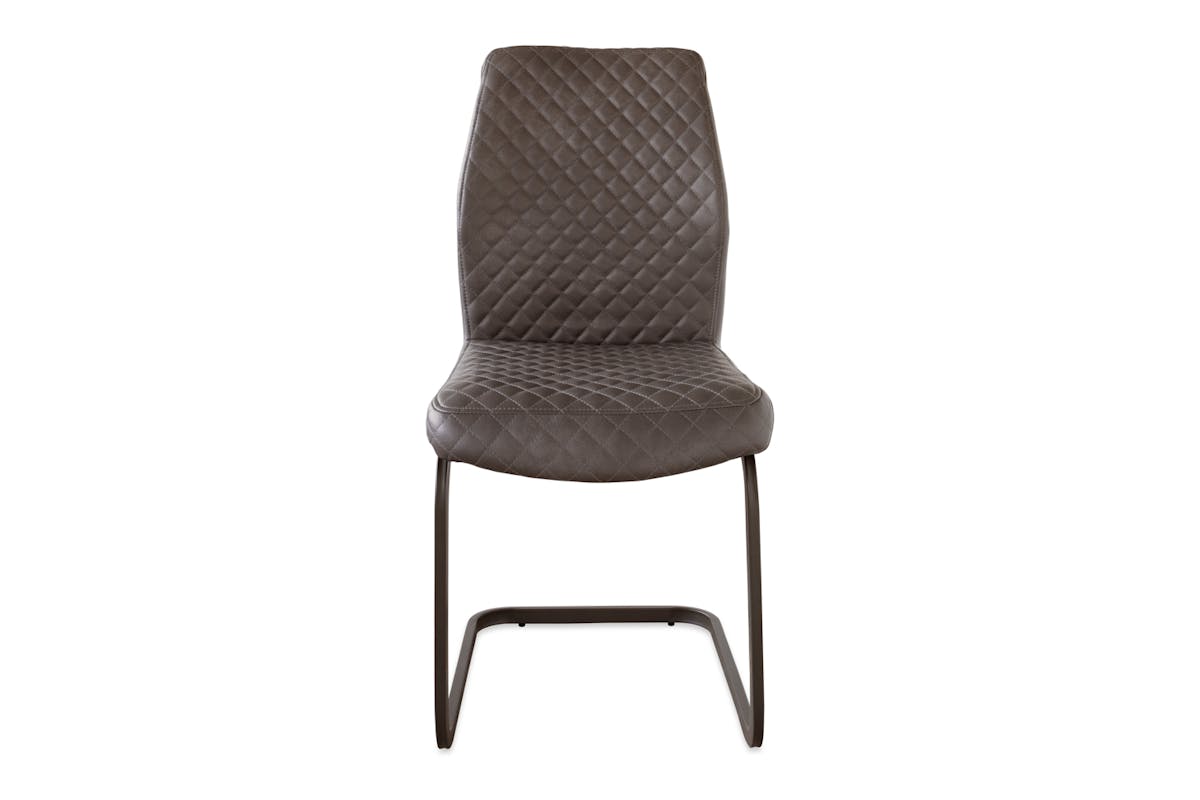 Ark Dining Chair | Leather | Brown