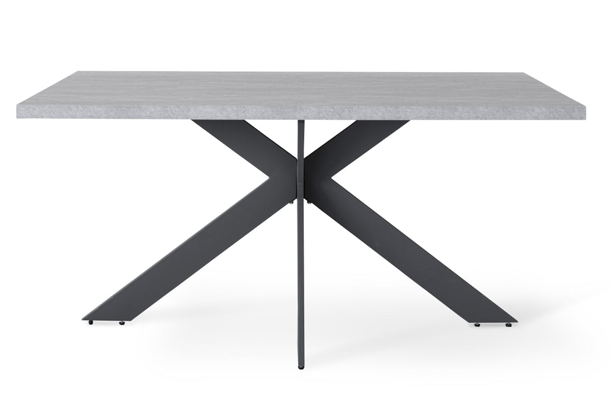 Ark Rectangular Dining Table | Grey