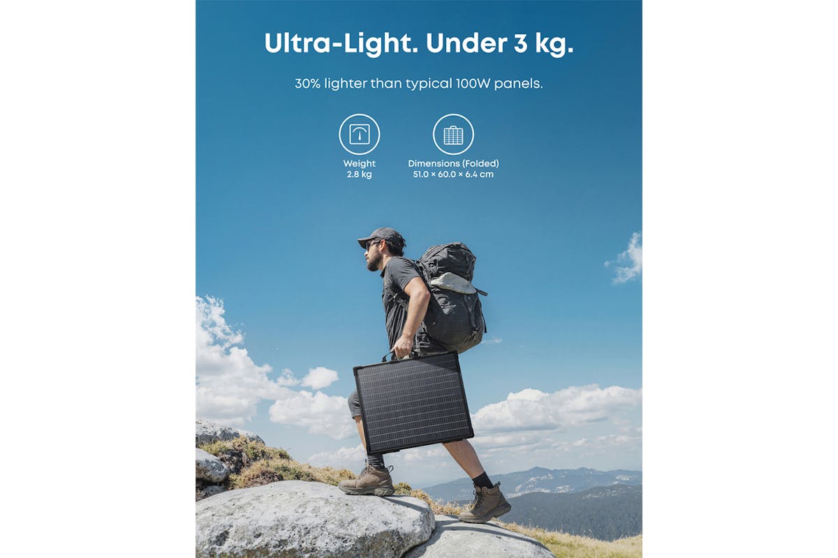 Anker SOLIX PS100 Bifacial Portable Solar Panel-2