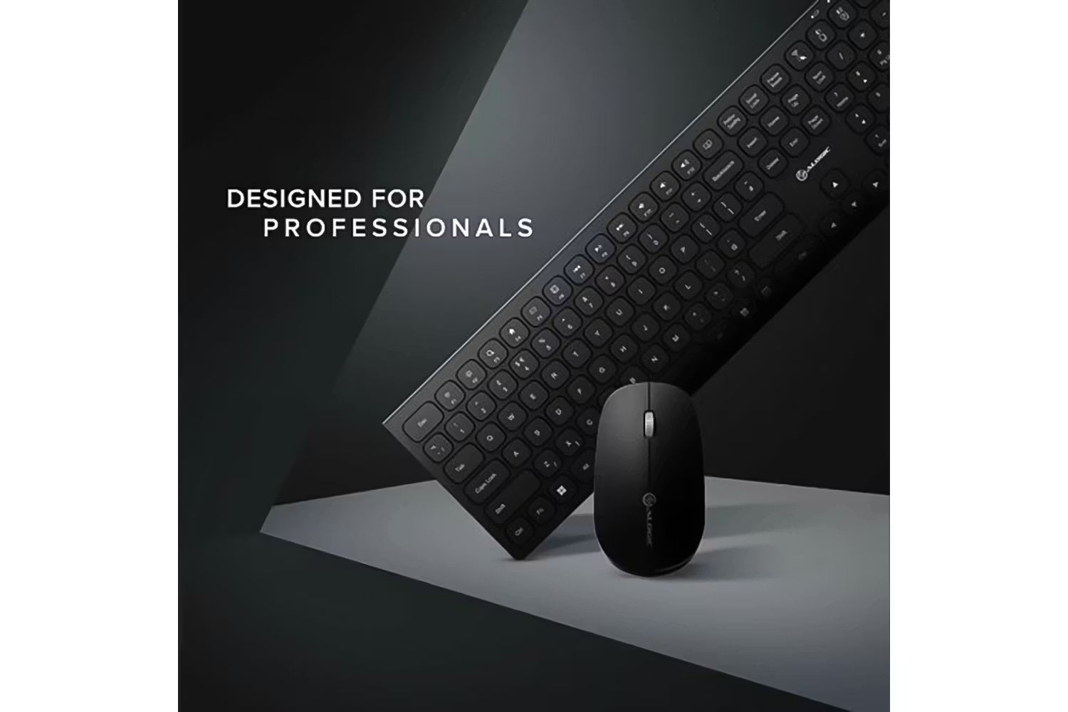 Alogic Echelon USB-C Rechargeable Wireless Mouse and Keyboard for Windows | Black-2