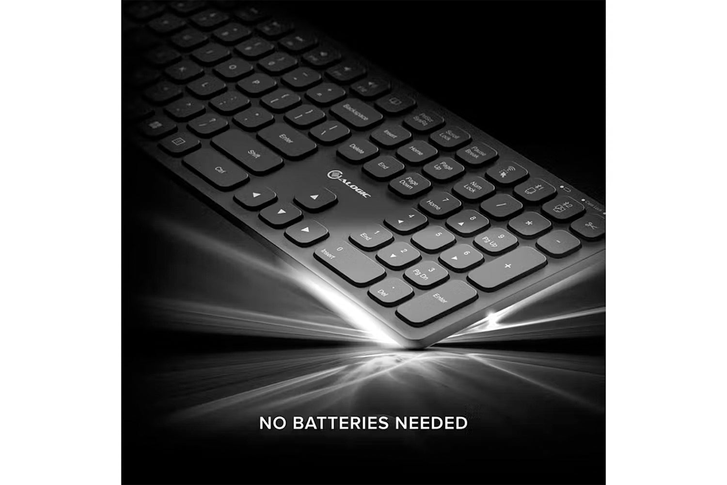Alogic Echelon USB-C Wireless Mouse and Keyboard | Black-3