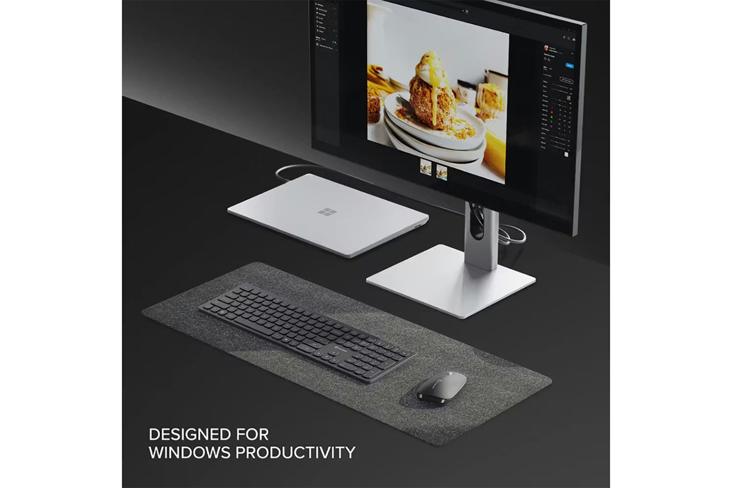 Alogic Echelon USB-C Wireless Mouse and Keyboard | Black-6