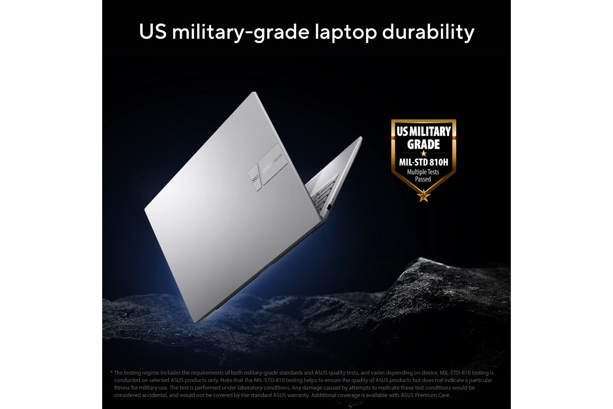 ASUS Vivobook 15 X1504 15.6" Intel Core 3 | 8GB | 128GB | Cool Silver | Intel Graphics-12