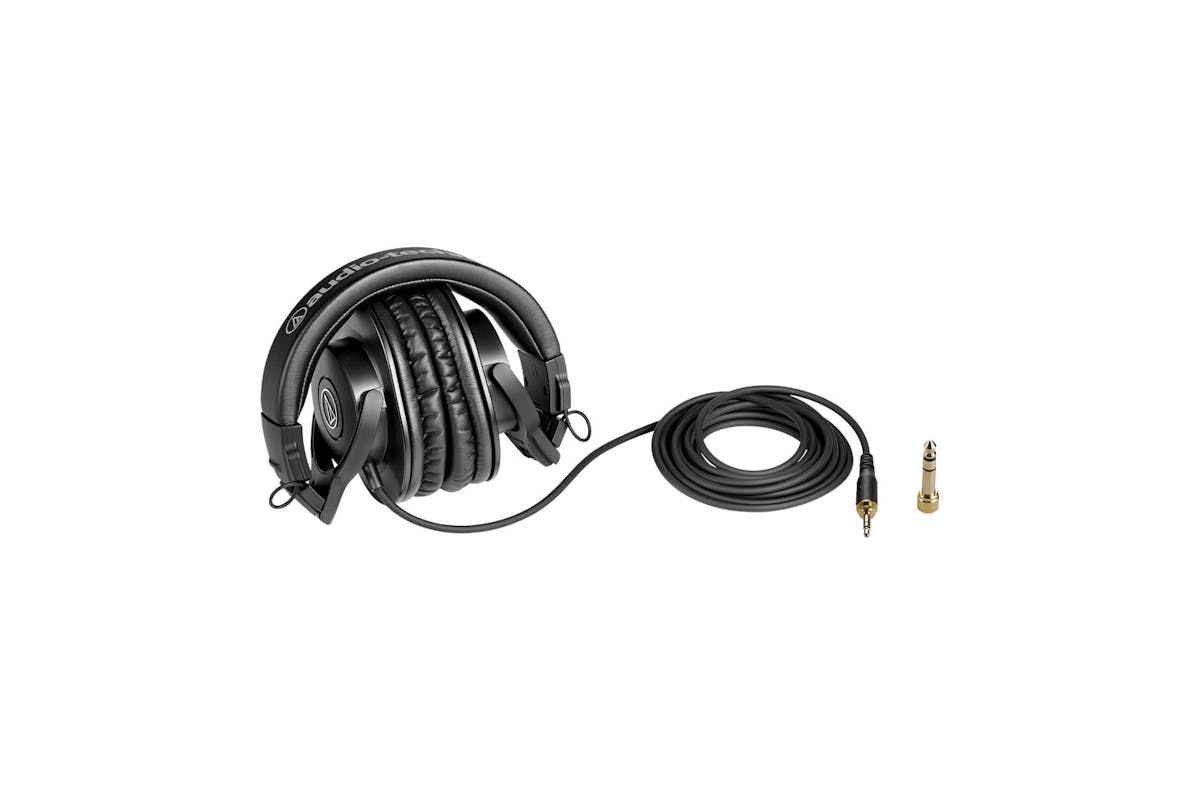 Audio Technica Professional Monitor Over Ear Headphones | Black-4
