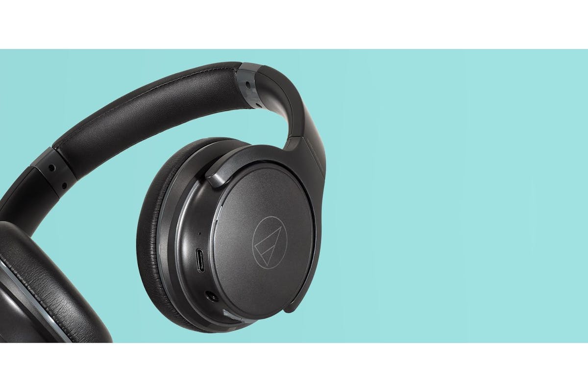 Audio Technica Wireless Bluetooth Over Ear Headphones | Black-4
