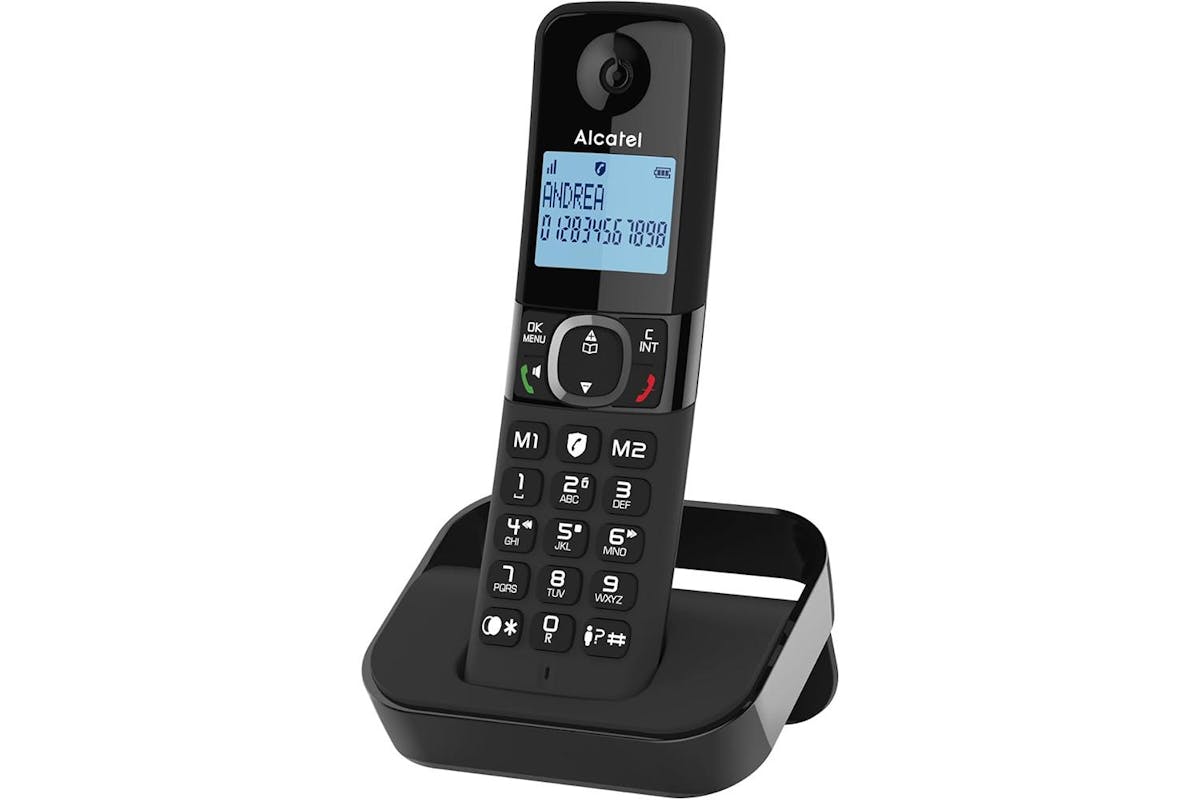 Alcatel Single Cordless Phone with Complete Call Control | Black | ATL1423518-2