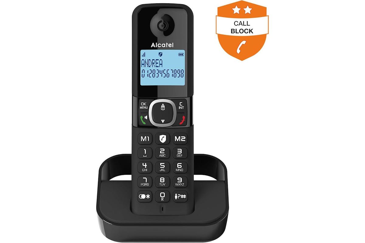Alcatel Single Cordless Phone with Complete Call Control | Black | ATL1423518-3