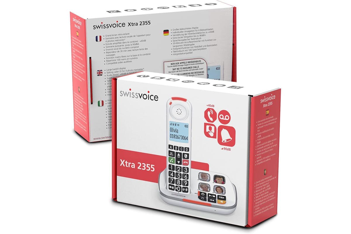 Swissvoice Big Button Cordless Phone | White | ATL1423990-8