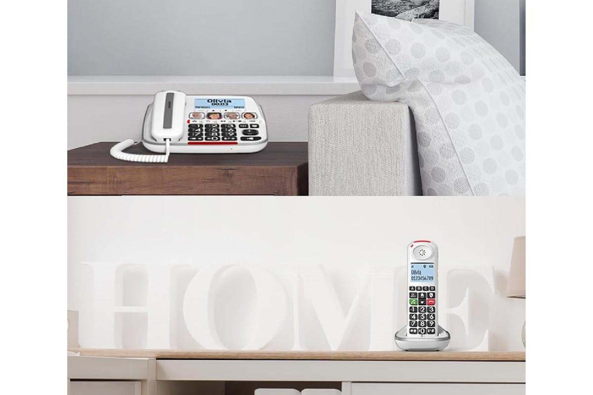 Swissvoice Combo Big Button Corded & Cordless Phone | White | ATL1424034-4