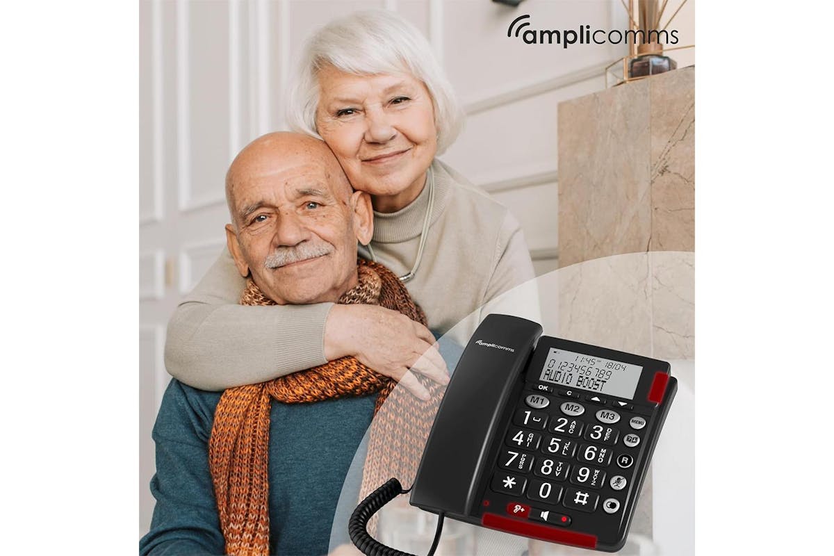 Amplicomms Big Button Phone | Black | ATL1424102-5