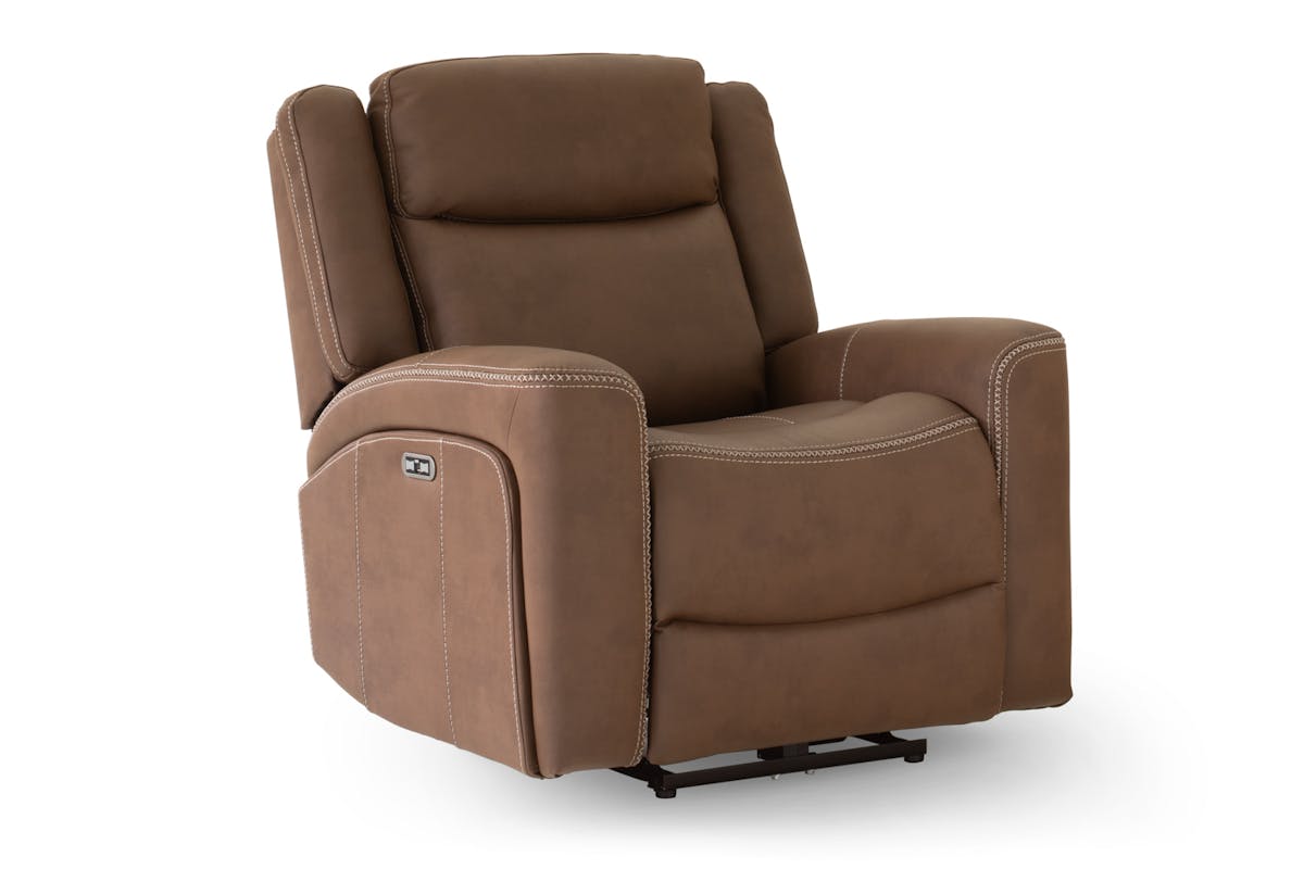 Atlanta Armchair | Power Recliner | Brown-2