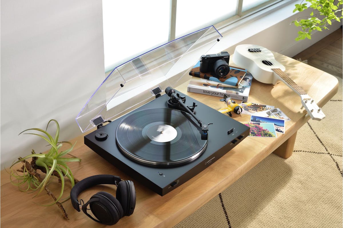 Audio Technica | Fully Automatic Belt-drive Turntable | Bluetooth Compatible | Black-4