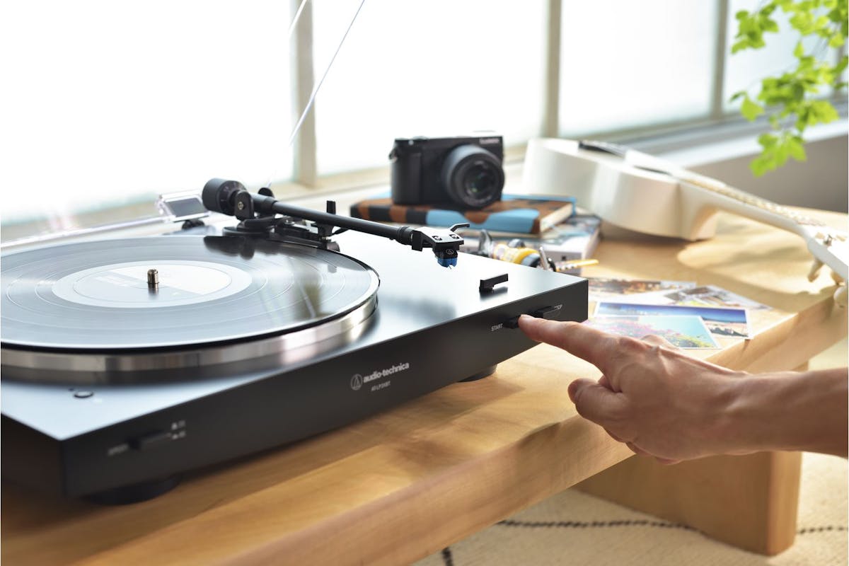 Audio Technica | Fully Automatic Belt-drive Turntable | Bluetooth Compatible | Black-6