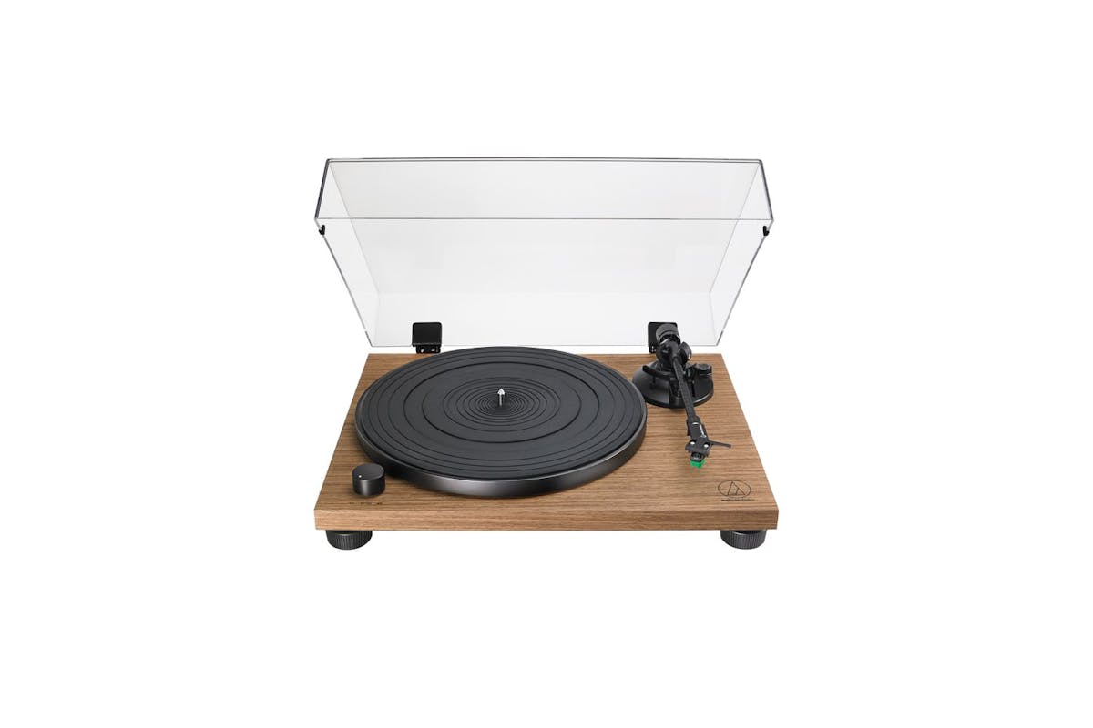 Audio Technica | Manual Belt Drive Turntable | Wood Base-2