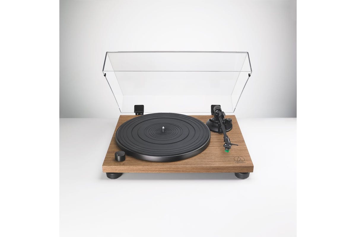 Audio Technica | Manual Belt Drive Turntable | Wood Base-4